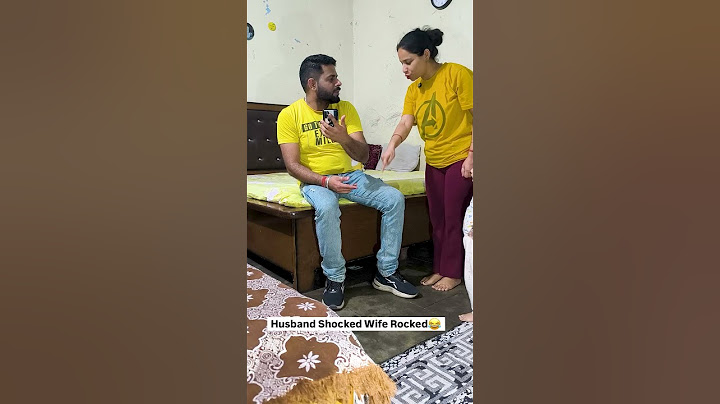 Husband Shocked Wife Rocked #highlights #comedy #husbandwife #follow