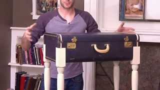 Episode 2: How to upcycle an old suitcase into an end table