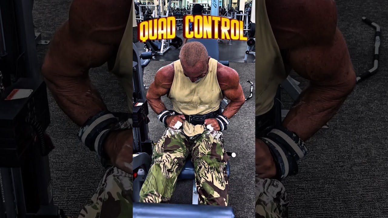 QUAD CONTROL #QUADS #motivation #workout #muscle #exercise