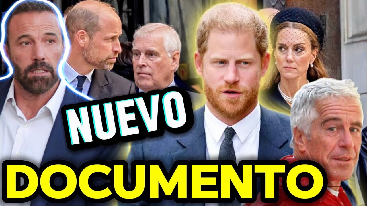 BATMAN En Los Documentos De Jeffrey epstein! Principe Harry Trato De Delatar a la Corona!