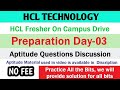 HCL Training Day 3 Technical class with Mr. Ravikishor Sir | Prep HCL Fresher Job On Campus Drive