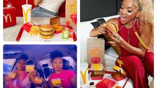 SAWEETIE MCDONALDS MEAL