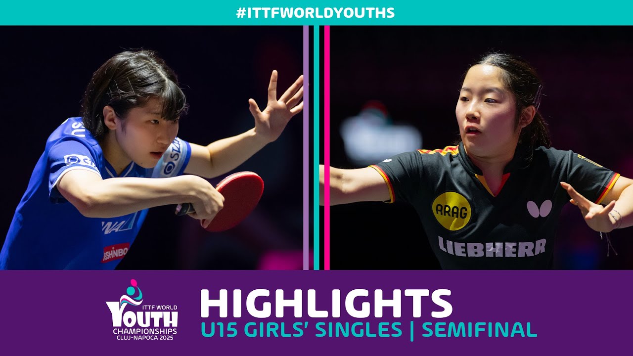 Cocona Muramatsu vs Koharu Itagaki | U15 GS - SF | #ITTFWorldYouths 2025
