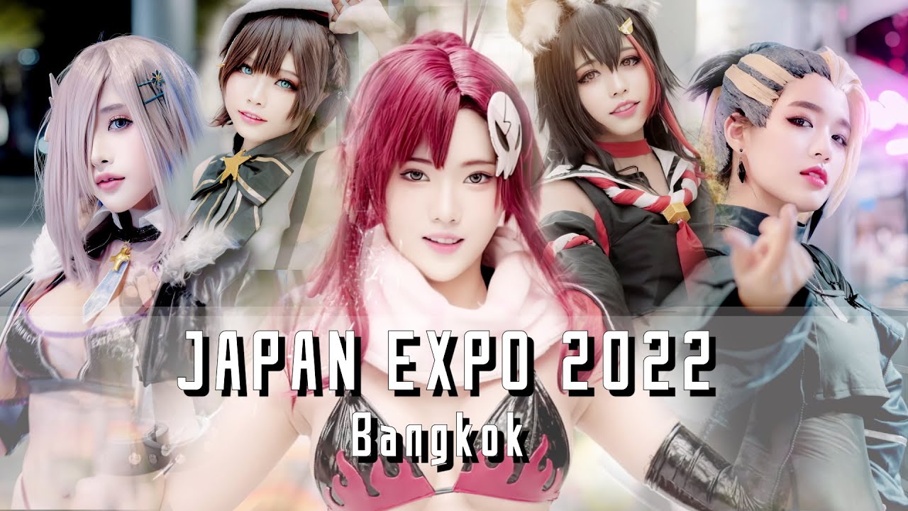 enthusiasm The guests Choice This is the best cosplay Japan Expo 2022 タイのコスプレイヤー 親日タイ日本! - YouTube