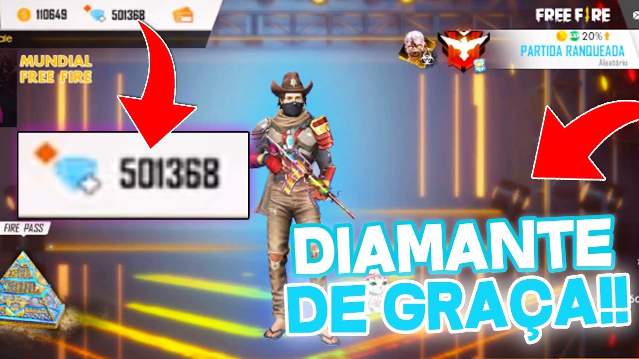 COMO PEGAR CÓDIGOS DE DIAMANTES NO FREE FIRE!! GANHE DIAMANTES!! 