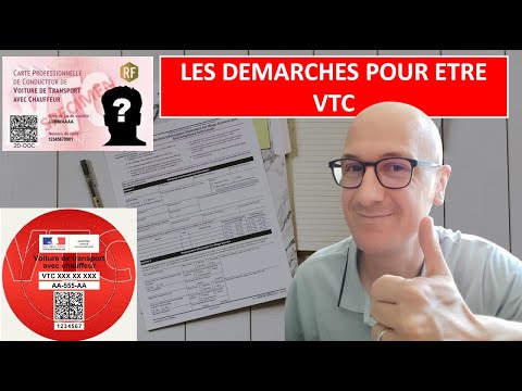 Comment DEVENIR VTC ? Quelles sont les DEMARCHES qui vont devoir être réalisées ? #vtc Débutant