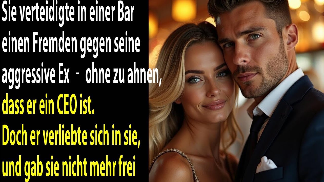 In der Bar verteidigt sie einen Fremden – ohne zu wissen, dass er ein CEO ist, der sich verliebt.