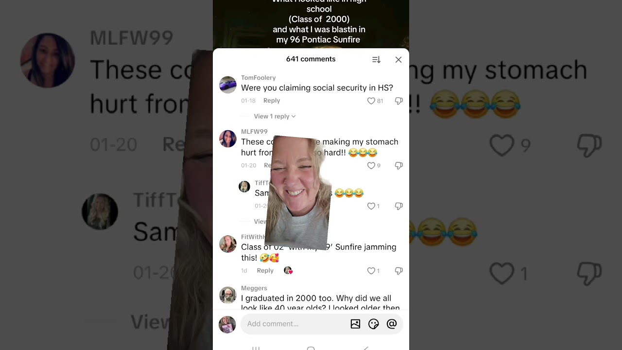 Фото меня в 13 лет, а в конце — в 35 🤦🏼‍♀️😂