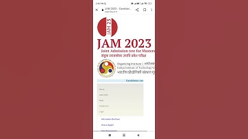 IIT JAM 2023 response sheet released||#youtubeshorts
