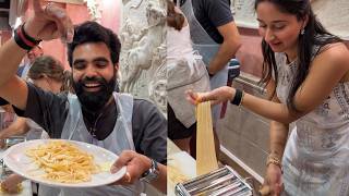 Karan ne ki Cooking pehli baar😱🇮🇹|| Humne ye kya bana diya 🤦🏻‍♀️