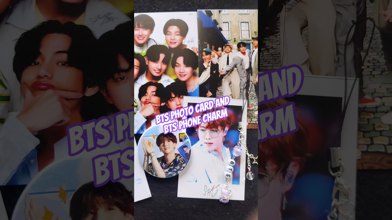 💜BTS photo Card|pin badge 😍
