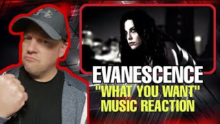 Evanescence Reaction | WHAT YOU WANT | NU METAL FAN REACTS |