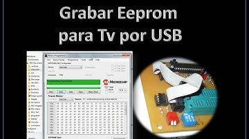 Grabar Eeprom con Pickit2 por USB