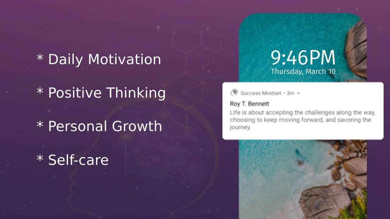 Success Mindset App - Best Motivation app to program your mind for success. Daily Quotes App