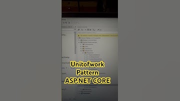 WHAT IS UNIT OF WORK PATTERN IN ASP.NET CORE #csharp #dotnetcore #netcorecloud