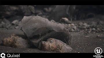 Unreal 4 Realistic Rocks Quixel Megascan