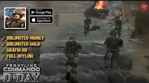 FRONTLINE COMMANDO : D-day Mod apk 2025| Unlimited Money