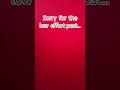 Sorry for the Low effort post, please subscribe. 😭 #sehar #shorts