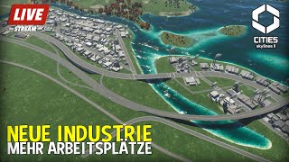 Neue große Industrie außerhalb der Stadt in Cities Skylines 2! | Sunset Beach 30
