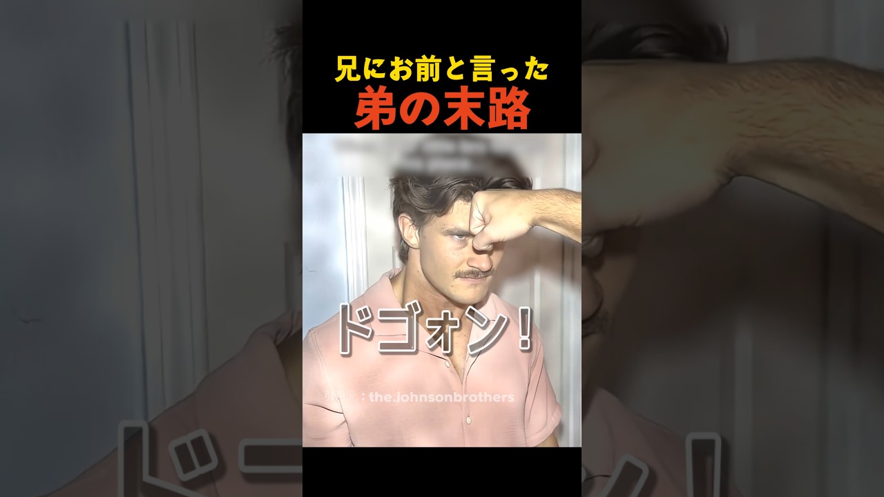 兄にお前と言った弟の末路