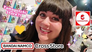 Visiting the Bandai Namco Cross Store for the first time! (Tokyo, Japan) ✈ #tamagotchi
