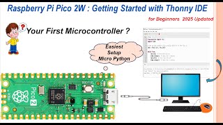 How to Setup Raspberry Pi Pico 2W  with Thonny IDE & MicroPython