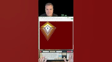Excel obstacle course. A quick one. Quasar pattern. #excel #satisfying #speedrun