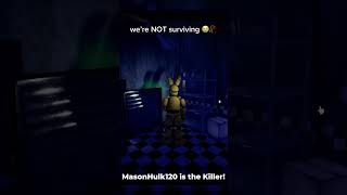 sir willy NOT letting us escape 😭✌️ #fnaf
