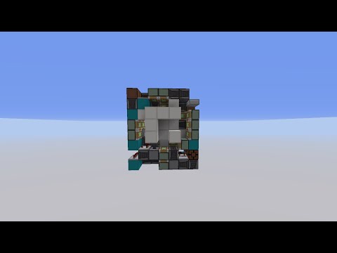 Smallest 3x3 Full Flush Asdjke Door [Tutorial]