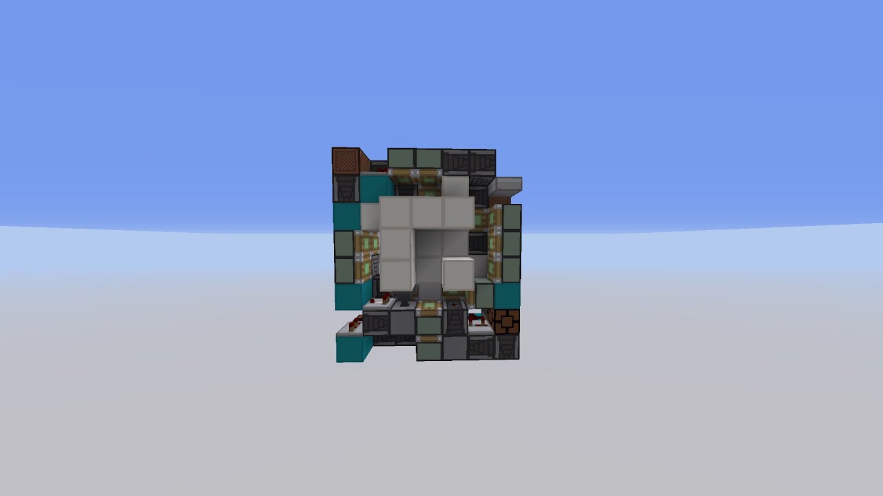 Smallest 3x3 Full Flush Asdjke Door [Tutorial]