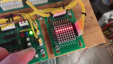 Data East Guns and Roses GNR MPU Lamp Matrix Diagnosis and Repair