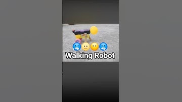 How To Make A walking robot l DIY mini walking robot #How #assalamulaikum