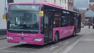 First Worcester Lk08Fmc 64043 Nimrod On Route 35 To Blackpole