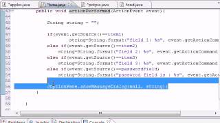 Java Programming Tutorial   54   Event Handler Program