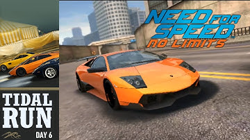 Need For Speed No Limits LAMBORGHINI MURCIELAGO SV TIDAL RUN Day 6 Runoff Gameplay