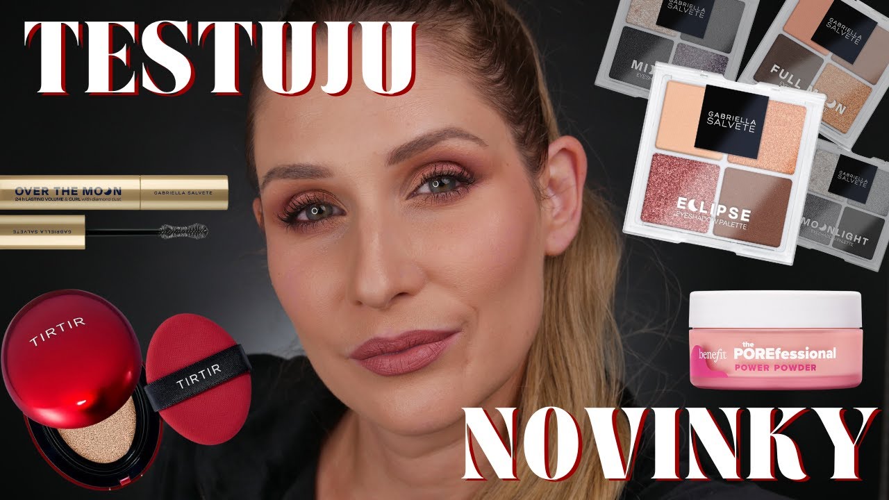 🎃 🍁TIR TIR MAKE-UP | NOVÁ GABRIELLA SALVETE OVER THE MOON | BENEFIT NOVINKY