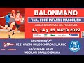 GRUPO IMQ&quot;A&quot; - I.E.S. CRISTO DEL SOCORRO V. LUANCO  Final Four infantil masculina 2022