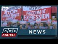 Quiboloy’s supporters hold rally, urge Senator Hontiveros to resign | ANC