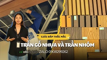 So sánh tấm ốp trần ngoài trời và trần nhôm | Gỗ nhựa ngoài trời Dokywood Việt Nam
