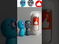 Sprunki OC Emoji 62 Vs Emoji 66 Vs YouTube like In Capsule  Action#incredibox #sprunki