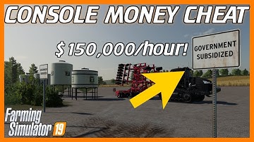 CONSOLE MONEY CHEAT IS HERE! | New Mods For Farming Simulator 19