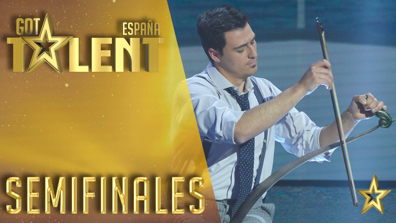 Adriano interpreta una melodía popular con su serrucho | Semifinales 2 | Got Talent España 2016