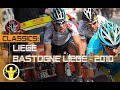 Liege Bastogne Liege 2010 - highlights - Contador, Gilbert, Valverde, Schleck, Evans, Vinokourov