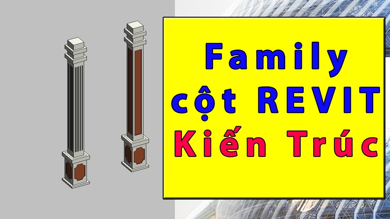 thư viện cad chi tiết gờ phào chỉ kiến trúc 2022 Family cột revit kiến trúc | Chia sẽ thư viện revit kiến trúc | tự học revit kiến trúc | BIM Edu #1