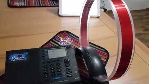 TECSUN AN-200 Loop Antenna Demonstration (MW AM Reception)