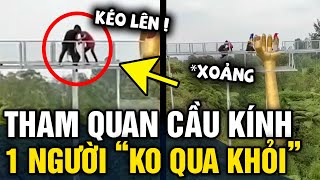 Đang tham quan cần kính bất ngờ VỠ TOANG khiến 1 du khách 'KHÔNG QUA KHỎI' | Tin 3 Phút