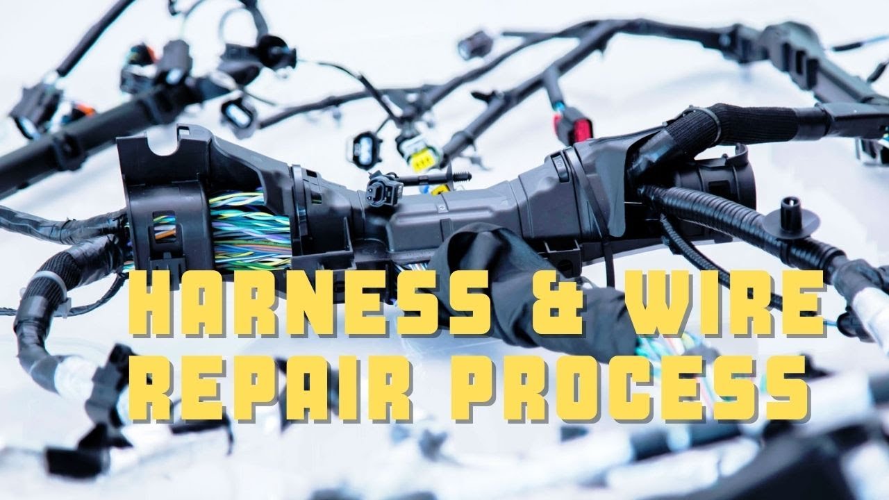 Complete Automobile Harness and Wire Repair Process - YouTube