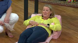 Huddle Junior Kids 2-in-1 Foam Flip-Out Couch on QVC