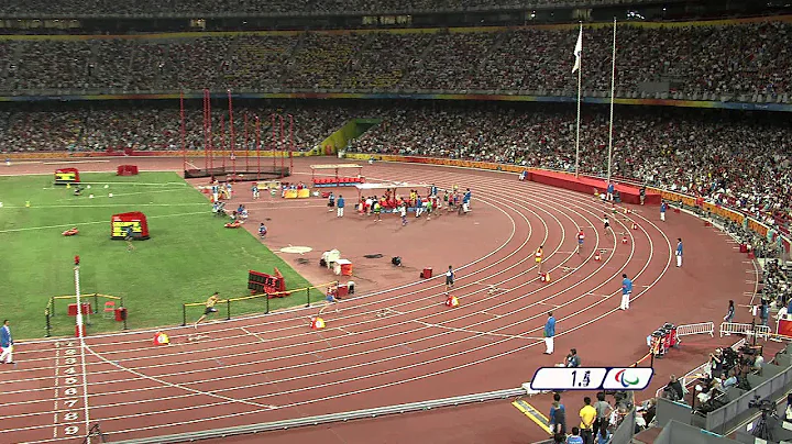 Men's 400m T36 - Beijing 2008 Paralympic Games - DayDayNews