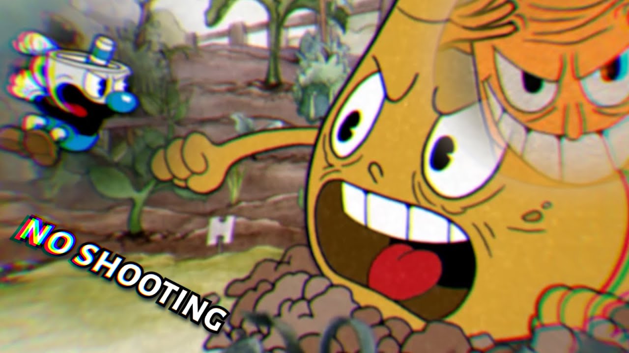 I Tried Beating Cuphead Without Shooting Again